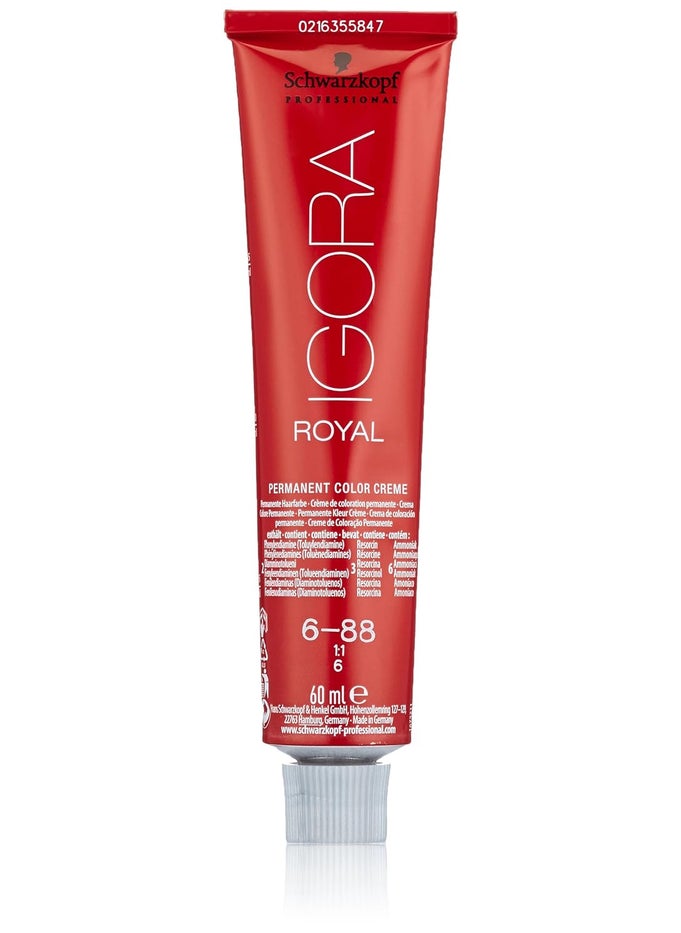 Schwarzkopf Professional Igora Royal 6-88 Blond fonc rouge extra 60 ML by Schwarzkopf 