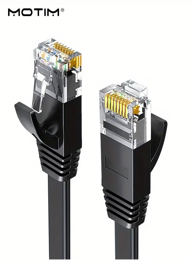 Motim Ethernet Cable 2M, Cat 6 Gigabit Network Cord, High-Speed 1000Mbps RJ45 Internet Cable, Double Shielded Ethernet Cable Compatible with Gaming Switch PS4 PS5 PC Router TV Xbox  - Image 1