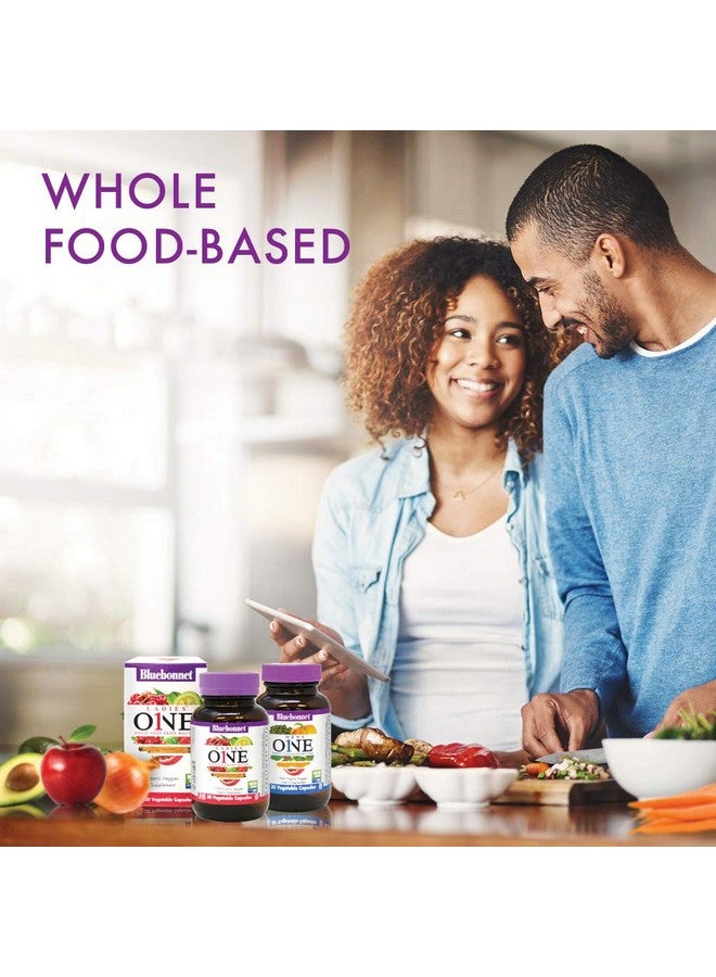 Bluebonnet نيوترشن ليديز وان كبسولة نباتية عضوية من Whole Food Multiple K2 Energy Vitality Nongmo خالٍ من الجلوتين وفول الصويا والحليب كوشير إمداد لمدة شهر واحد باللون الرمادي الفاتح 30 كبسولة - Image 5