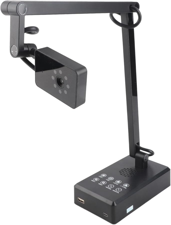 4K USB Document Camera 16MP Webcam Auto Focus Live Streaming For OS X Android - Image 2