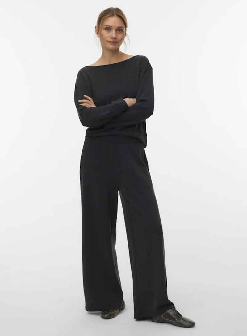 فيرو مودا High Waist Straight Trousers