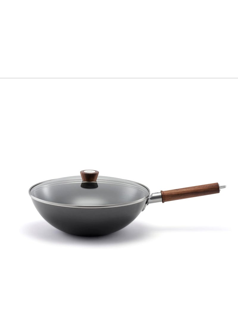 Zwilling ZWILLING Dragon 12inch Carbon Steel Wok with Lid  - Image 1