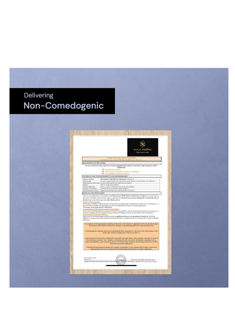 ديكونستركت - تفكيك مرطب خالي من الزيوت للبشرة الدهنية | 3% مركب NMF + 0.2% بانثينول | مرطب جل خفيف الوزن | للبشرة الدهنية والمختلطة | 50 جم - Image 1
