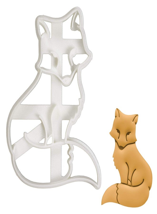 Bakerlogy Fox Sitting cookie cutter, 1 piece - Bakerlogy - Image 1