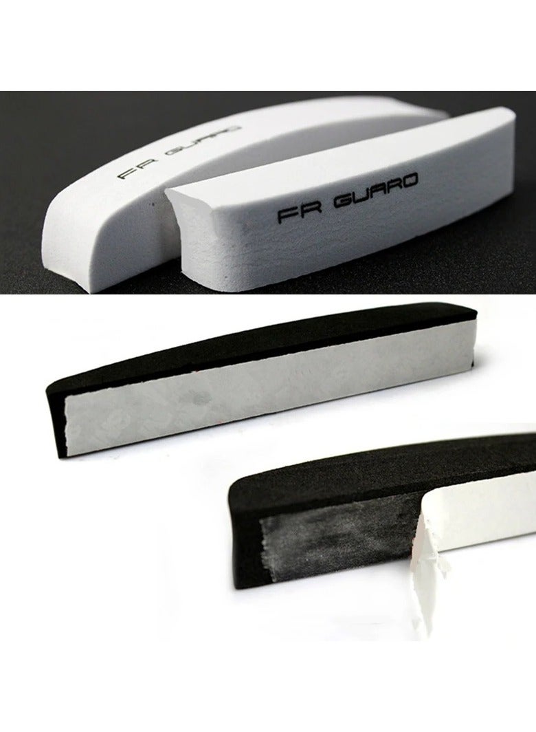 AROAQ Universal 4Pcs Car Door Edge Guard Rubber Strip Set Scratch Protection for Auto Vehicle Door Edge Safety Accessories - Image 2