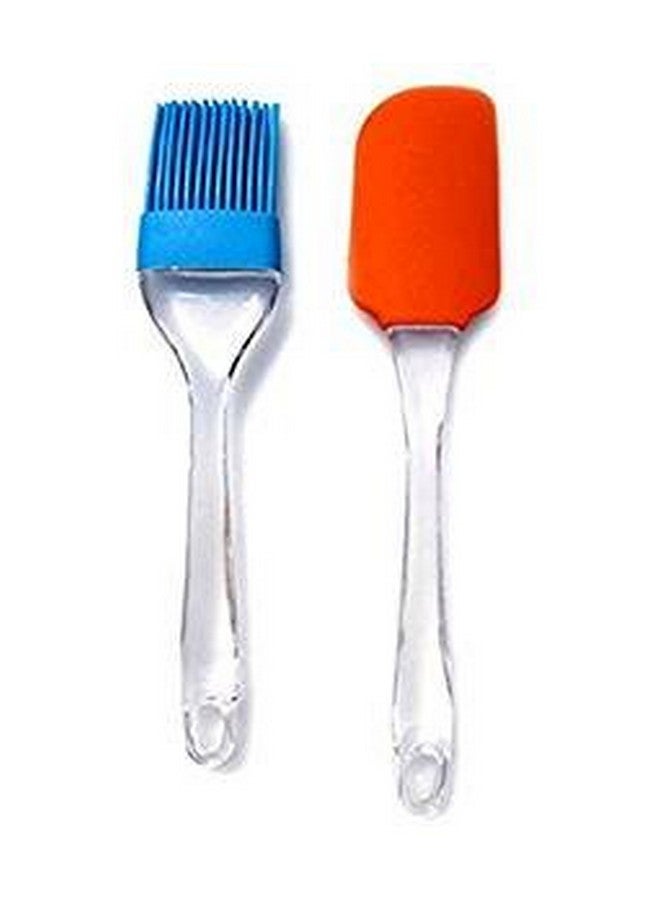 Perfect Pricee Silicone Spatula & Pastry Brush Set for Cake Mixer, Decorating, Cooking, Baking, Glazing, Barbecue