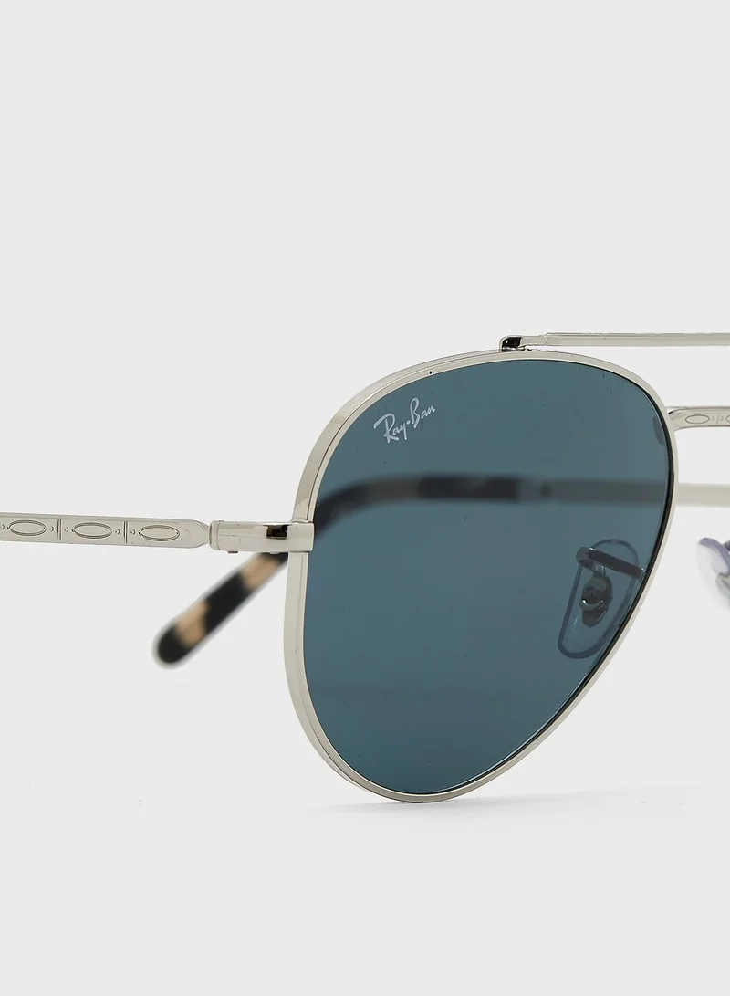 Ray-Ban 0Rb3625 New Aviator Sunglasses