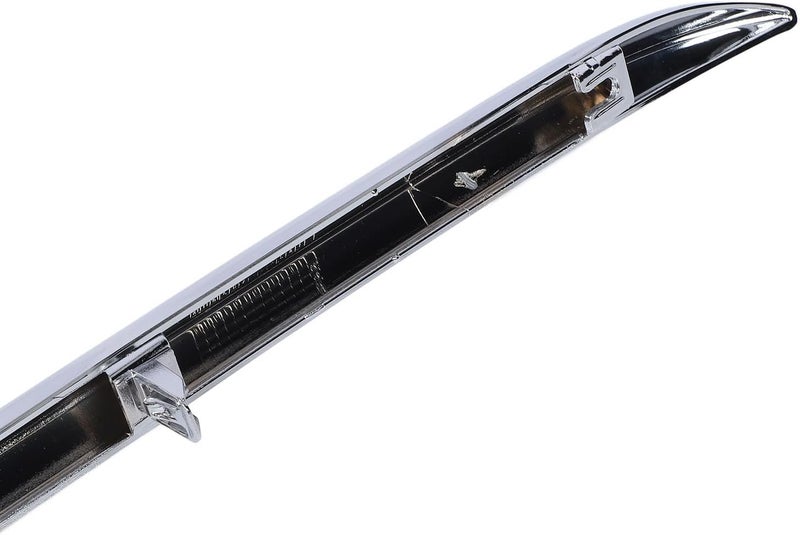 Front Bumper Lower Trim Chrome Scratch Proof Stylish Look Enhanced Protection for Kicks 2021 2022 2023 Direct Replacement Easy Installation - Image 3
