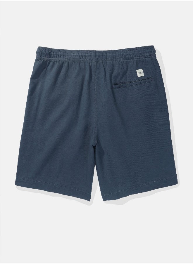 American Eagle AE 7" Linen-Blend Lived-In Trekker Short  - Image 5