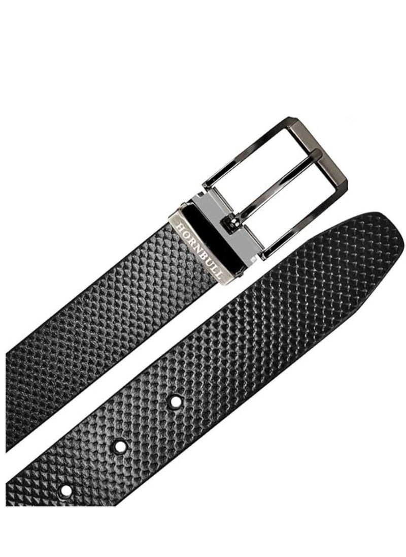HORNBULL - Robert Men’s Leather Belt | Leather Belt for Men | Formal Men’s Leather Belt - Image 1