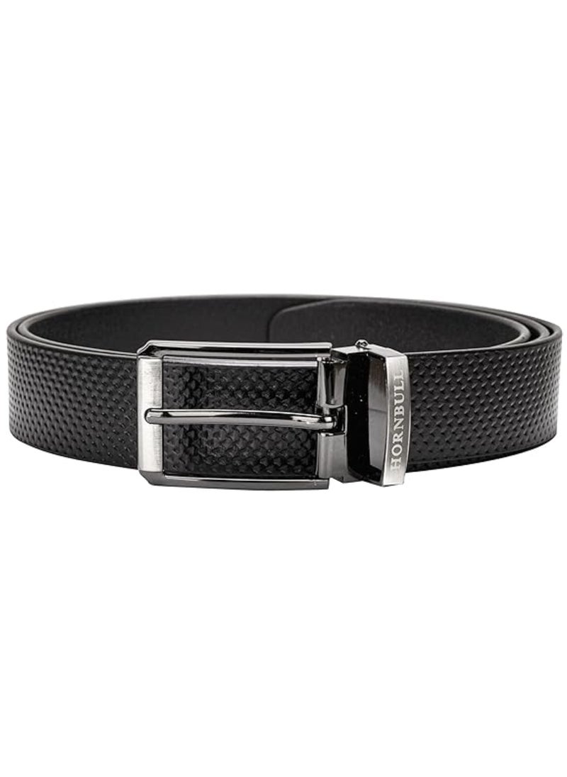 HORNBULL - Robert Men’s Leather Belt | Leather Belt for Men | Formal Men’s Leather Belt - Image 1
