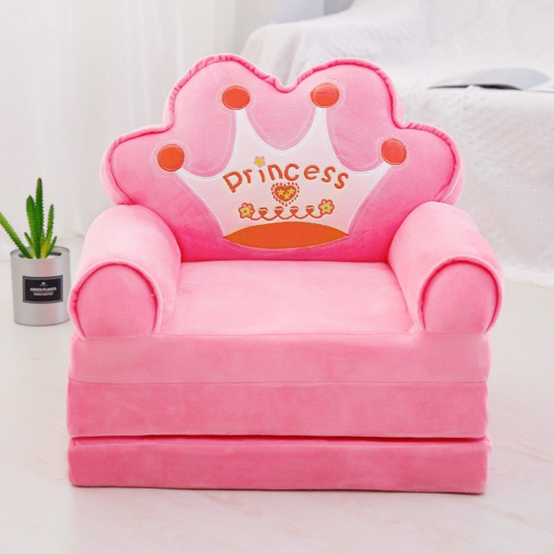 2 pcs Universal Pattern Sofa Cover Elastic All-inclusive Non- Sofa Cover for Kids Baby No Stuffing(Sky ) - Image 4