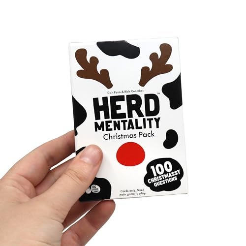BIG POTATO Herd Mentality Christmas Expansion Pack 100 New Christmas Questions Main Game Required Sold Separately - Image 1