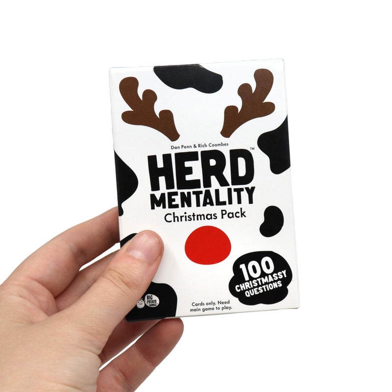 BIG POTATO Herd Mentality Christmas Expansion Pack 100 New Christmas Questions Main Game Required Sold Separately - Image 2
