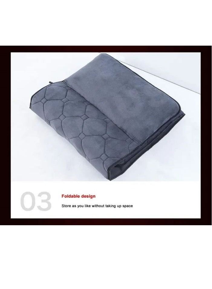 Cool Baby COOLBABY Massage Heating Pad 10 Vibrating Motor Massage Mattress Heating Back Massage Pad Relieves Stress And Muscle  Pain - Image 4