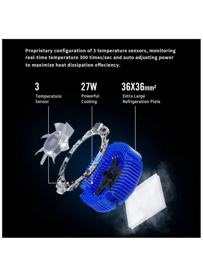 FlyDigi B7 Back Clamp Cooler - Intelligent Temperature Control 2.0 - Image 3