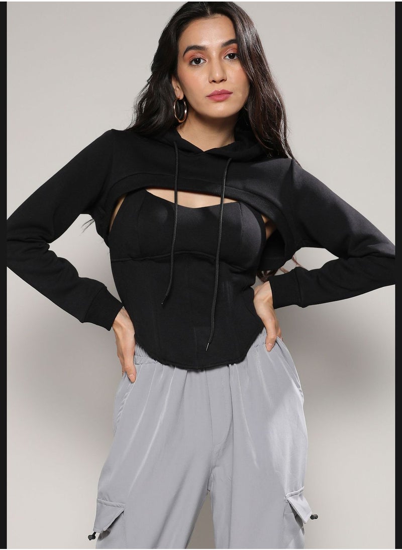 Campus Sutra Casual Sweatshirt  - Image 2
