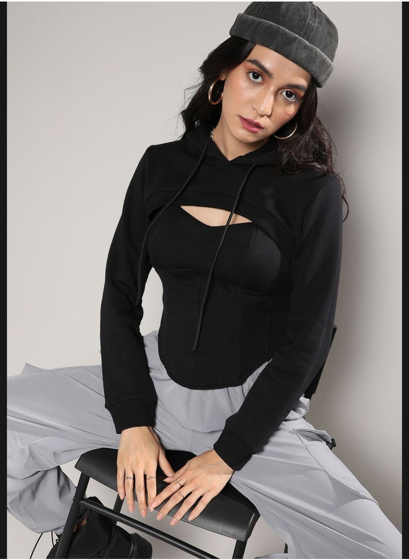 Campus Sutra Casual Sweatshirt  - Image 1
