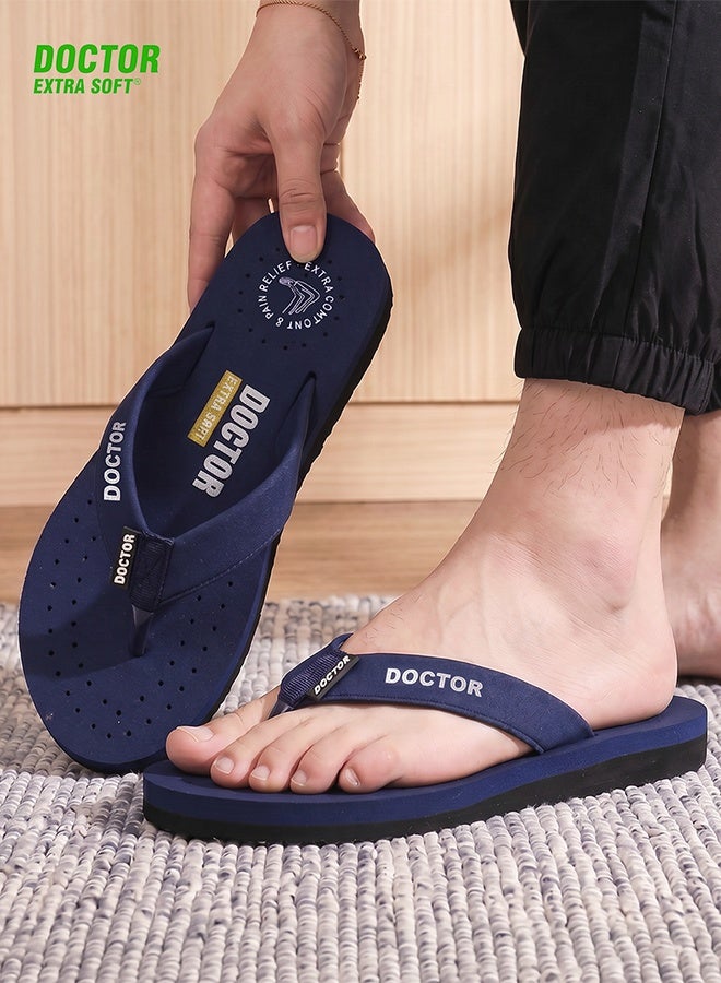 DOCTOR EXTRA SOFT Comfort Flip Flops for Women | Soft Cushion Comfortable Daily Wear Anti Slip Lightweight Slippers | Doctor Extra Soft D-16 - Image 1