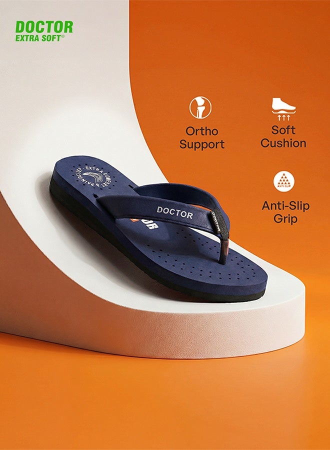 DOCTOR EXTRA SOFT Comfort Flip Flops for Women | Soft Cushion Comfortable Daily Wear Anti Slip Lightweight Slippers | Doctor Extra Soft D-16 - Image 5