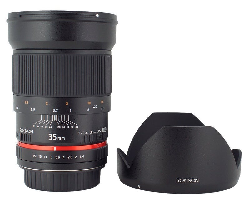 Rokinon عدسة روكينون 35 مم F1.4 UMC واسعة الزاوية لتركيب سوني E-Mount - Image 3