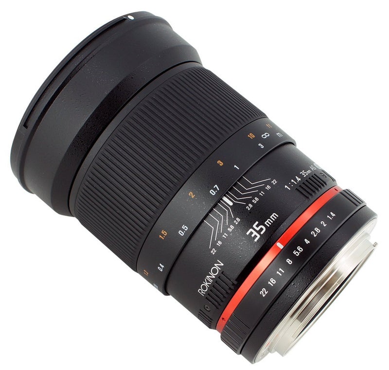 Rokinon عدسة روكينون 35 مم F1.4 UMC واسعة الزاوية لتركيب سوني E-Mount - Image 4