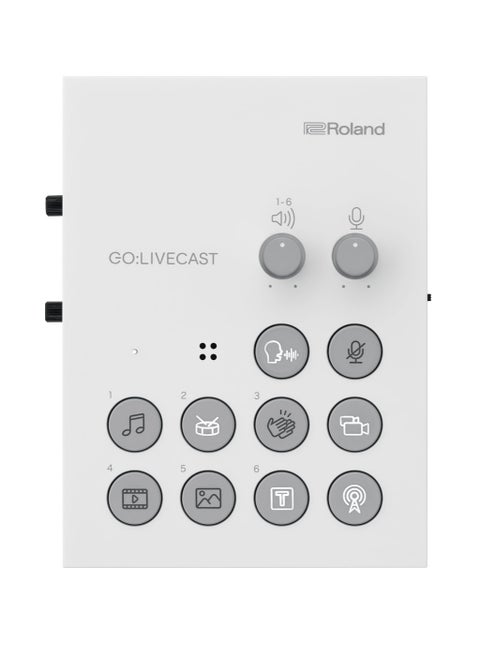 Roland GO:LIVECAST Live Streaming Audio and Video Studio for Smartphones and Tablets
