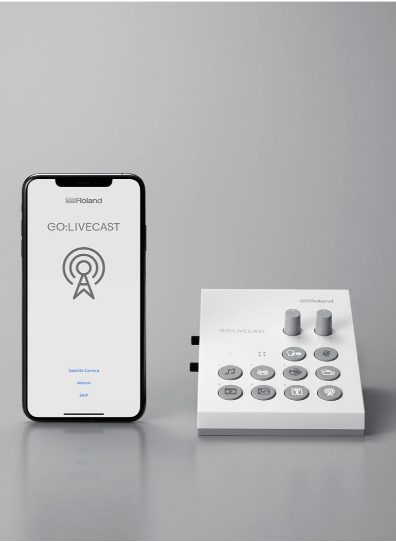 Roland - Roland GO:LIVECAST Live Streaming Audio and Video Studio for Smartphones and Tablets - Image 1