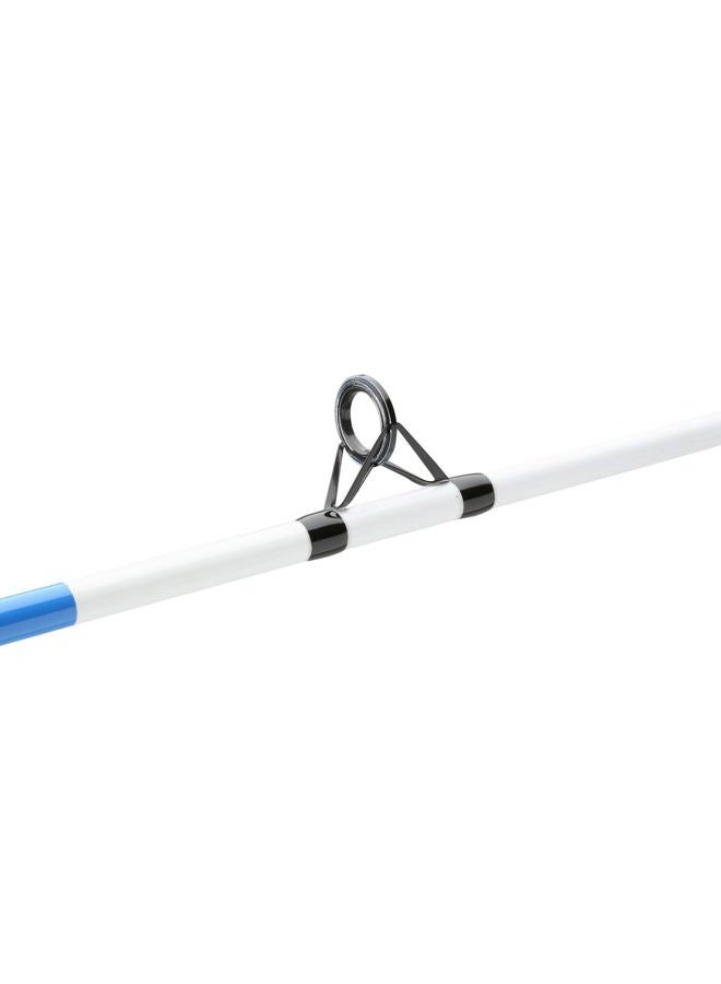 Shakespeare Tiger Spinning Combo 9' 2-Piece Spincast Fishing Rod and Reel Combo, Tubular Fiberglass Rod Blank Construction, Comfortable and Durable EVA Handle - Image 2