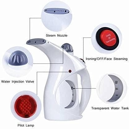 Nirvik Portable Handheld Garment Steamer For Clothes And Facial Steamer for Face and Nose at Home and in Travel Multi Colour - Image 5