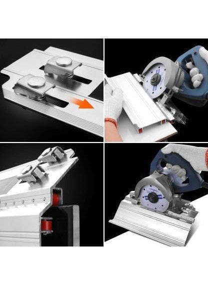 FLAMINGO ENTERPRISE FLAMINGO ENTERPRISE 45 Degree Portable Ceramic Tiles Marble Wood Chamfering Device 45 degree Chamfering Device Cutting Granite Tiles and Wood Cutting Wood Cutter  - Image 5