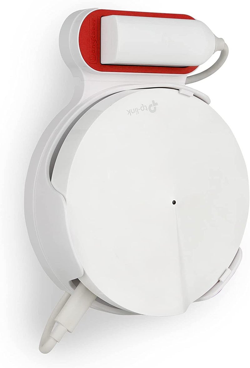 Punch-free router wall mount upper wall bracket for TP-LINK Deco M5 WIFI mesh storage suspension - Image 1