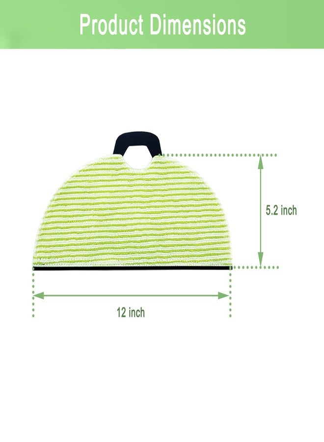MalhSlix 8 Pack RV2610WA Vacuum Mop Replacement Pads for Shark RV2610WA AV2610WA RV2620WD AV2620WD RV2610WD RV2610WD RV2610WFUS RV2410WD AI Ultra 2- in-1 Robot Vacuum Cleaner - Image 4