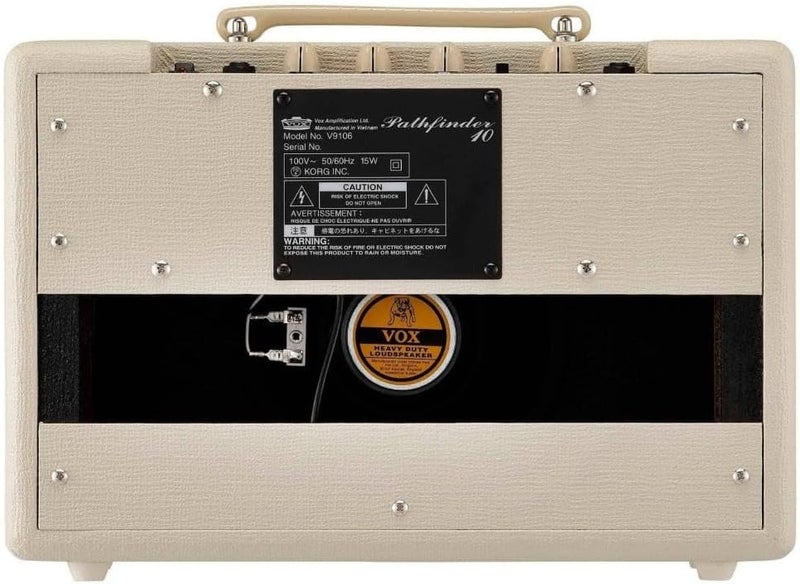 Vox Pathfinder 10-CB - 10W Electric Guitar Combo Amplifier - Cream Brown - Image 4