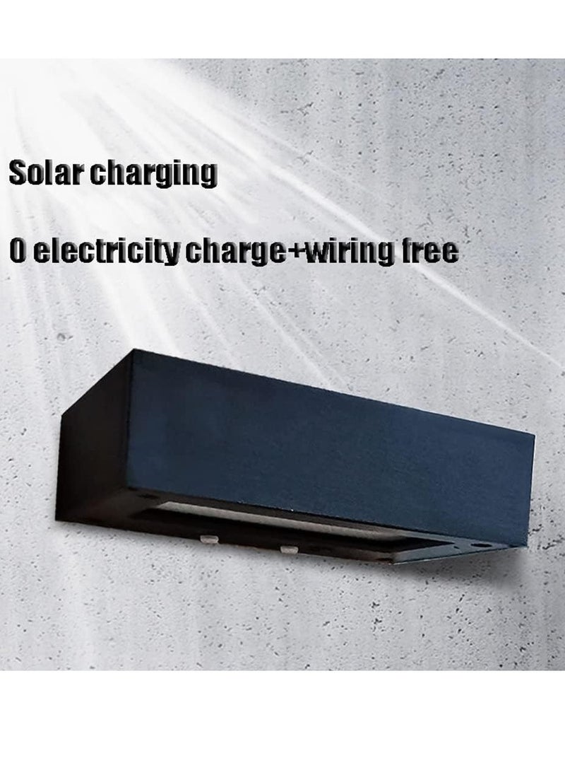 Gerenic Outdoor Waterproof Solar Light, Decorative Wall Mount Light, Outdoor Backyard Light, Deck Light, Fence Solar Lamp, Light Decoration  - Image 3