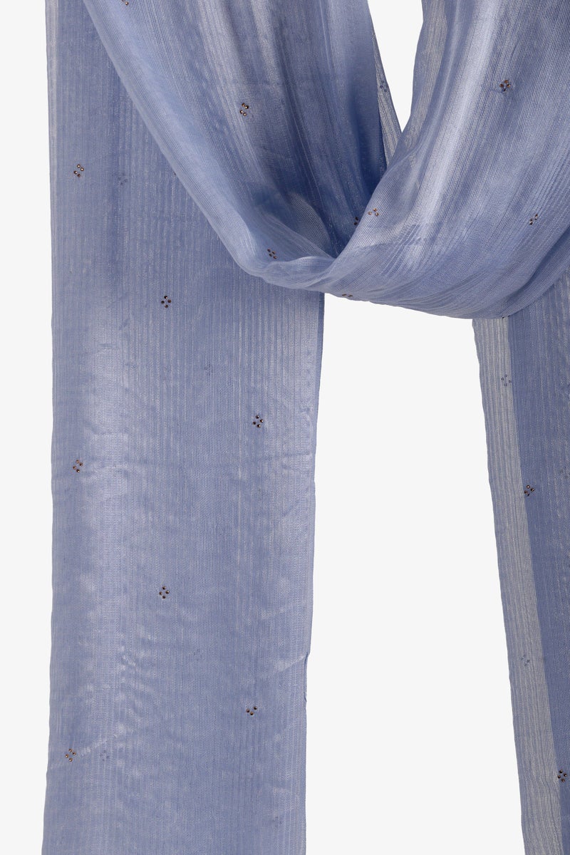 Carina Embroidered Clusters Scarf - Image 2