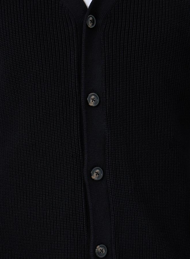 ستايلي كارديجان محبوك مع شريط أزرار - Image 4