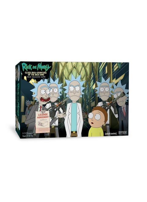 Cryptozoic Entertainment Rick & Morty Deckbuilding Game Close Rick-Counters of The Rick Kind Board Game
