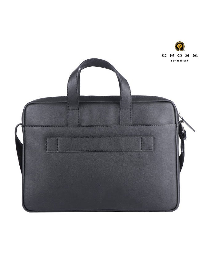 Cross Unisex Black Color Asgard 14" Slim Briefcase - Image 3