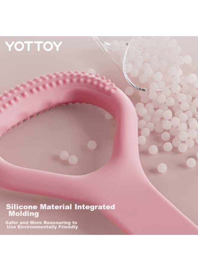 YOTTOY Yottoy8 Resistance Band, Back Training Elastic Rope, Home Shoulder And Neck Stretching Band, Yoga Silicone Kitten, Arm Exercise - Image 3
