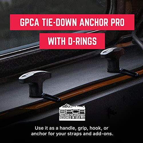 GPCA Quick-Release GP Anchor/T-Handle Bolts and D Ring Set, Easy-to-Install Tie Down Anchor for Fast Hard Top Removal Lift, Heavy-Duty Tie Downs for Ford Bronco Models, Patented, 8 Packs - GPCA - Image 5