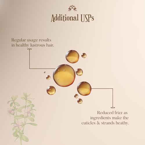 Ohria Ayurveda Japa Pushpa Thailam Hair Oil 200ml | Ayurvedic Herbal Hair Oil with Neelibhringadi, Hibiscus & Amla | Nourishes Scalp, Strengthens Hair & Enhances Shine for All Hair Types - Image 3