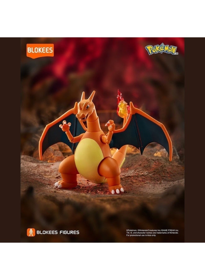 Blokees Pokémon Charizard Building Figure – Prologue of Adventure Model Kit | Collectible Flame Pokémon Toy | Genuine Licensed Figure | Fun Construction Gift for Kids Boys UAE - Image 5