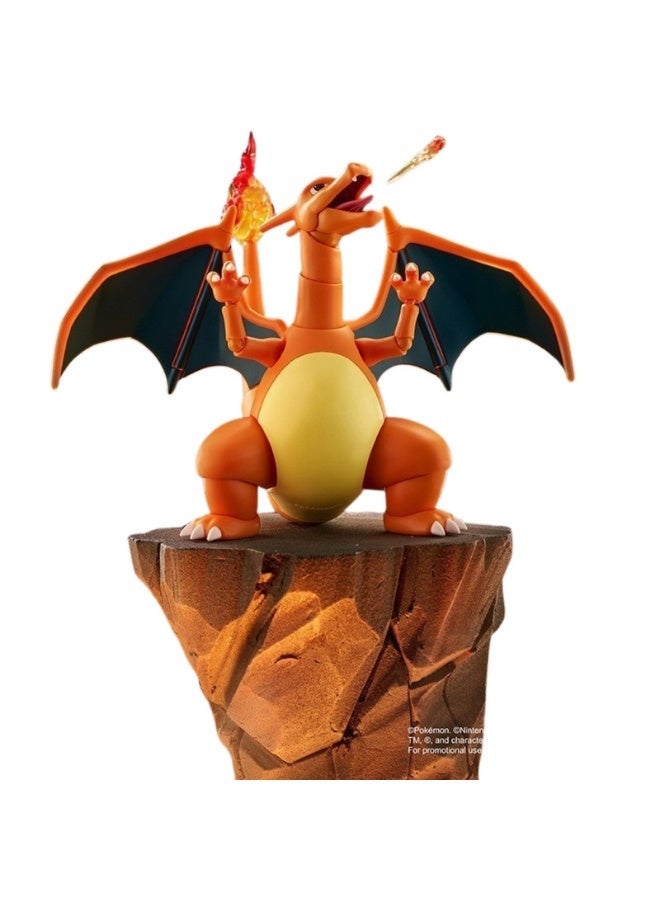 Blokees Pokémon Charizard Building Figure – Prologue of Adventure Model Kit | Collectible Flame Pokémon Toy | Genuine Licensed Figure | Fun Construction Gift for Kids Boys UAE - Image 1