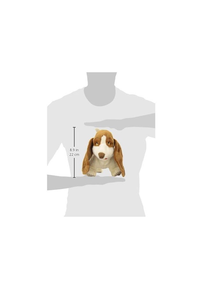 Folkmanis Basset Hound Hand Puppet - Soft Plush Toy for Cuddling - Image 5