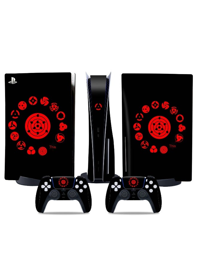 PS5 Disc Version Skin - Naruto Uzumaki Controller Decal
