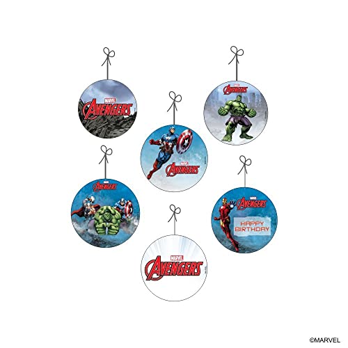PrettyurParty Pretty UR Party Avengers Party Decorations Kit - 80 pcs Includes Banner, Balloons, Thank You, Centerpiece, danglers, Avengers Party Supplies, Marvel Birthday Decor, DIY Décor Pack for Kids, Boys - Image 3