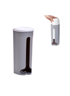 SYOSI Plastic Bag Holder, 2 Pcs Wall Mount Plastic Bag Organizer, Durable Plastic Grocery Bag Saver, Trash Bag Dispenser Under The Sink, Grocery Shopping Bags Saver For Kitchen Cabinet Door  - Image 1