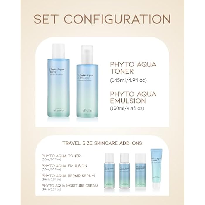 ECO BEYOND Beyond Skincare Gift Set (11.3fl oz) - Vegan Formula Korean Skin Care. Toner & Lotion for Hydration, Soothing. Hyaluronic Acid, Tree Sap Complex. - Image 5