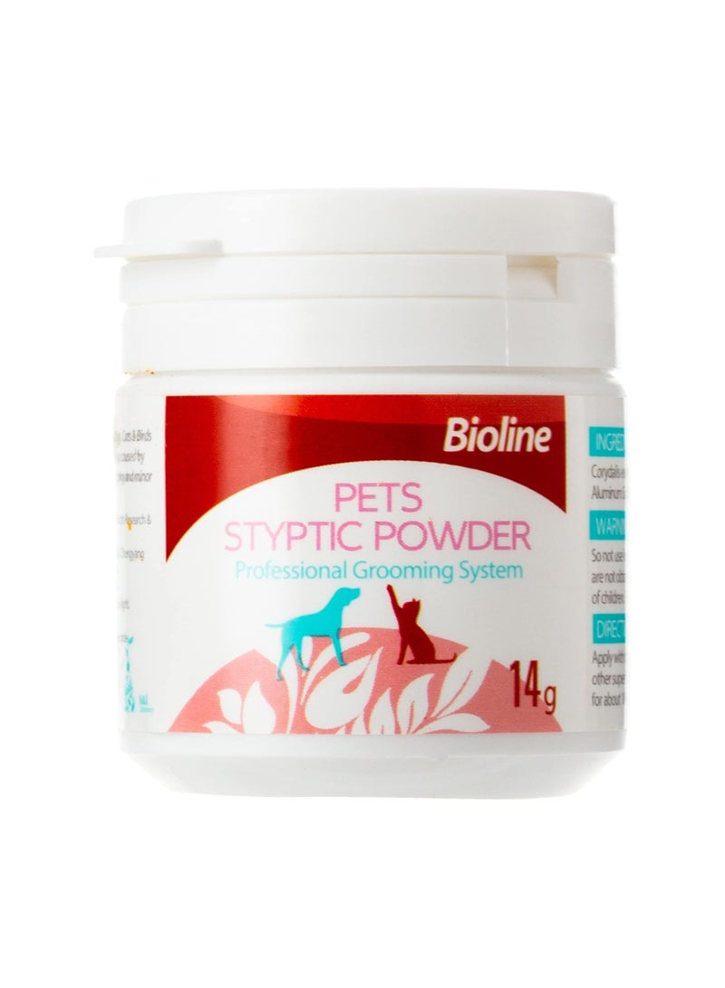 Bioline Pets Blood Stopper Styptic Powder[Weight - 14g] - Image 1